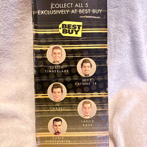 2001 N Sync Lance Bass Bobble Head with Numbered Certificate of Authenticity - Picture 3 of 8